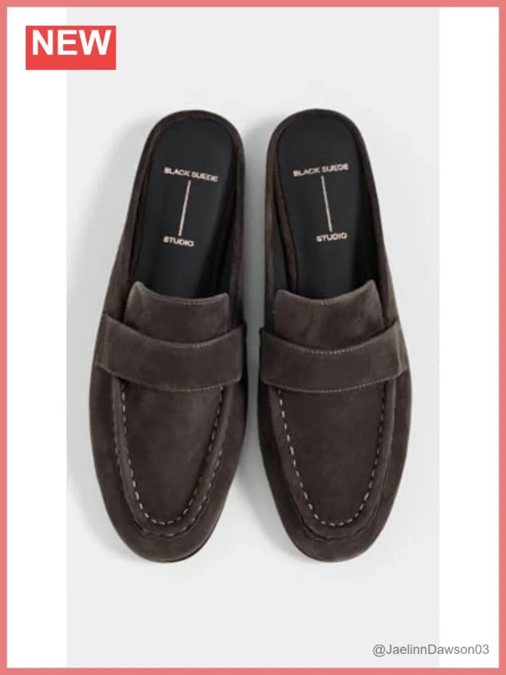 Women's Suede Loafers Flat Round Toe Slip-On Shoes